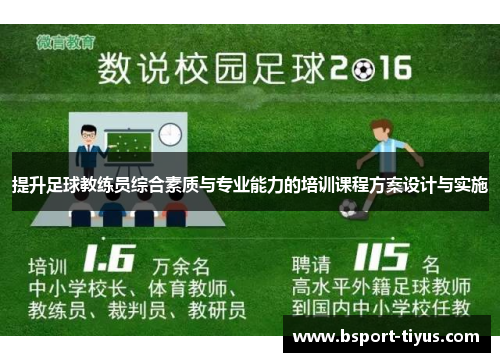 提升足球教练员综合素质与专业能力的培训课程方案设计与实施