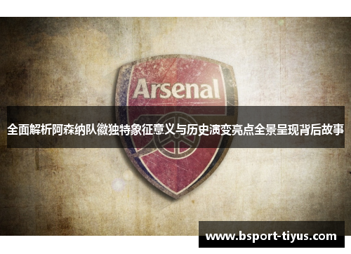 全面解析阿森纳队徽独特象征意义与历史演变亮点全景呈现背后故事